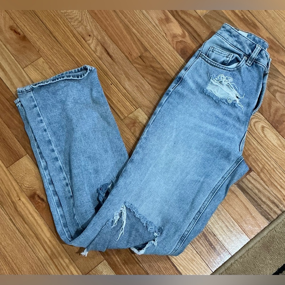 PacSun Light Blue Straight Leg Jeans